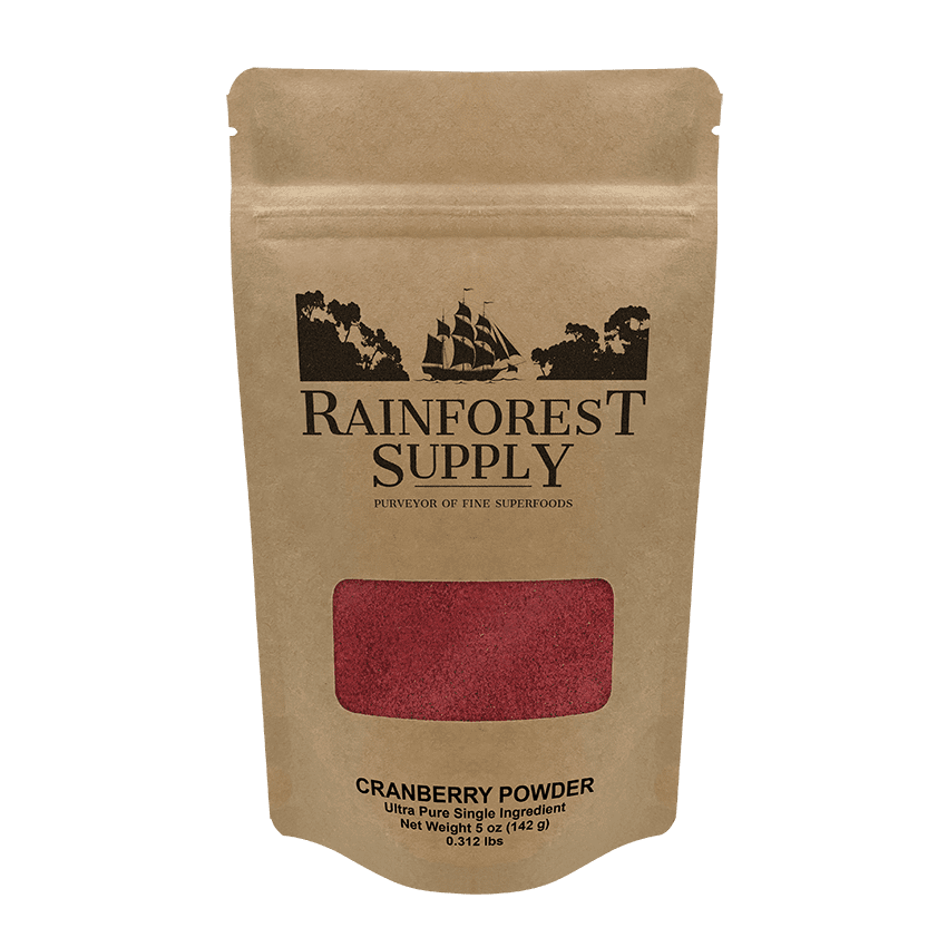 Pure Cranberry Powder Bulk Cranberry Powder Rainforest Supply