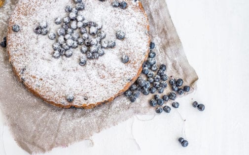 Blueberry Almond Cake