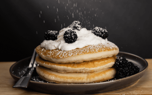 Morning Oat Flour Pancakes