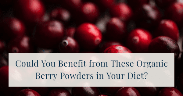 organic cranberry powder