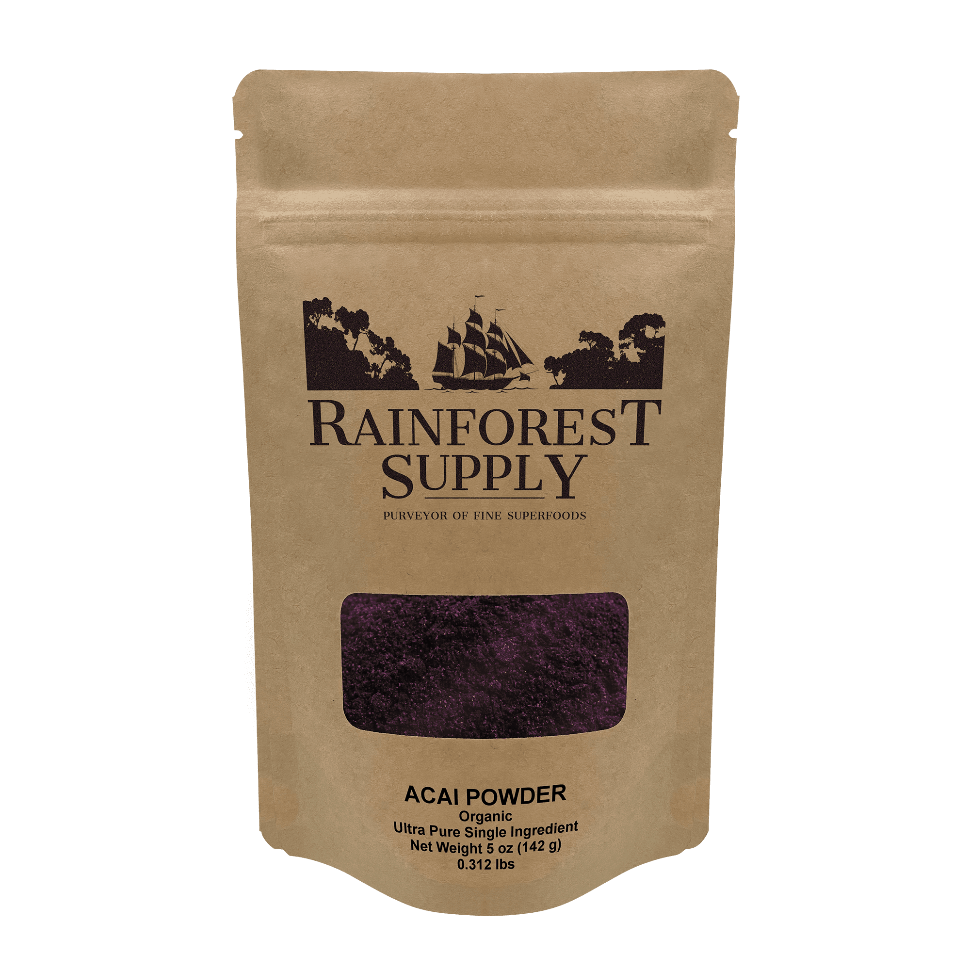 Açai Powder Organic Rainforest Supply
