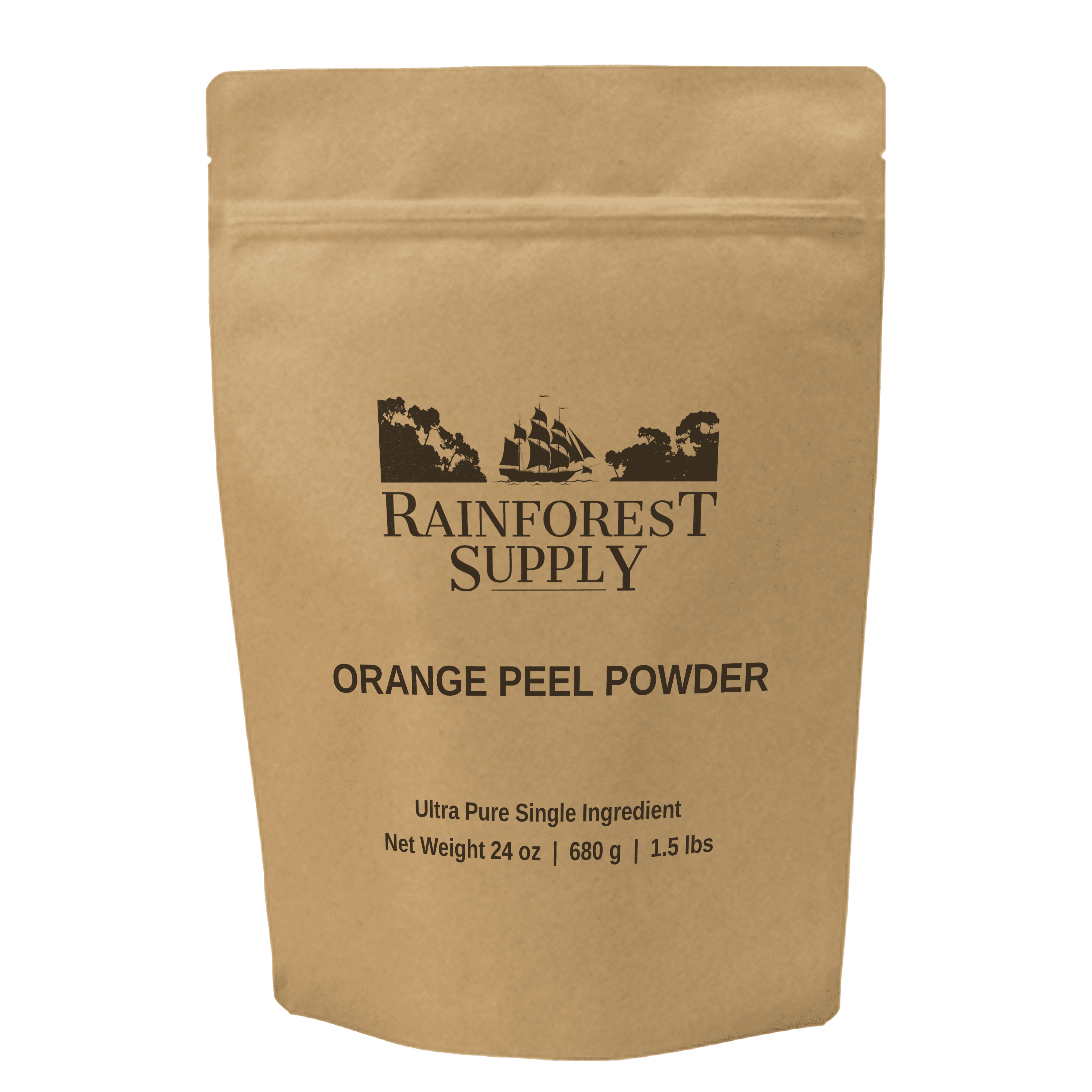 Orange Peel Powder Rainforest Supply