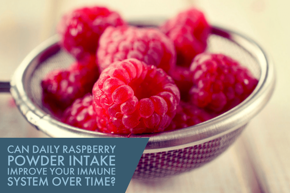 Can Daily Raspberry Powder Intake Improve Your Immune System Over Time