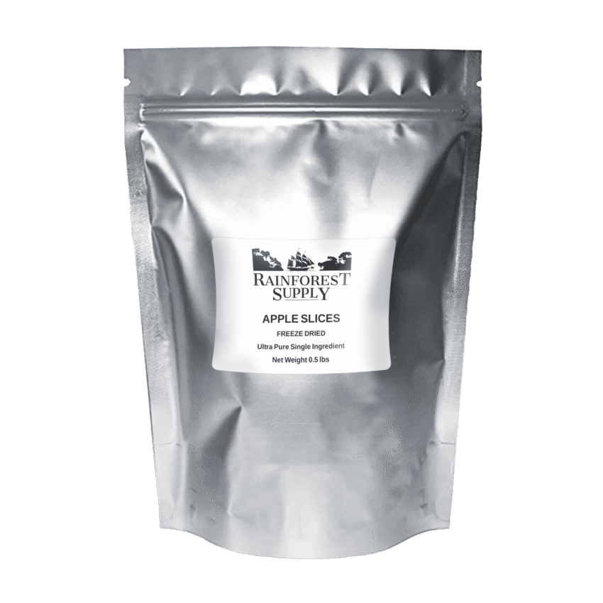 Red Apple Slices Freeze Dried