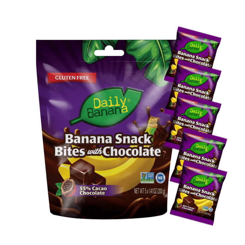 Banana Bites Dark Chocolate